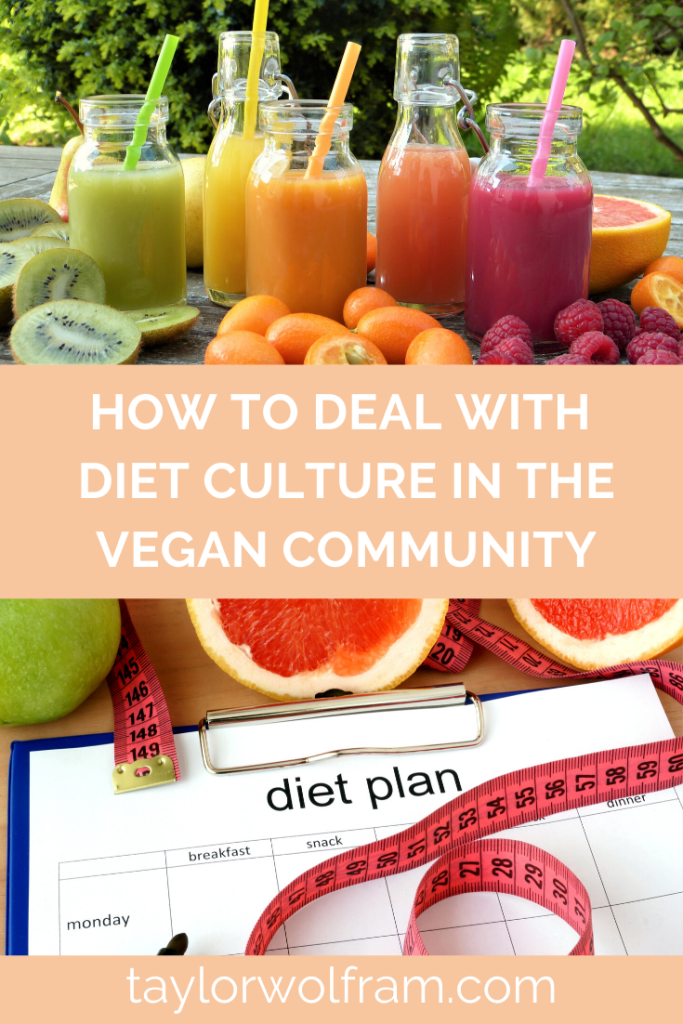 How to Deal with Diet Culture in the Vegan Community